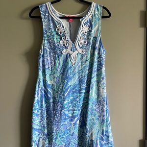Lilly Pulitzer Blue Multicolored Dress